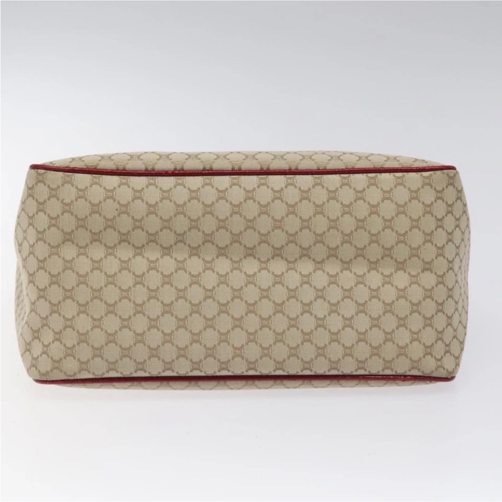 Celine Cream and Red Tote Bag with Elegant Design - Picture 11 of 16